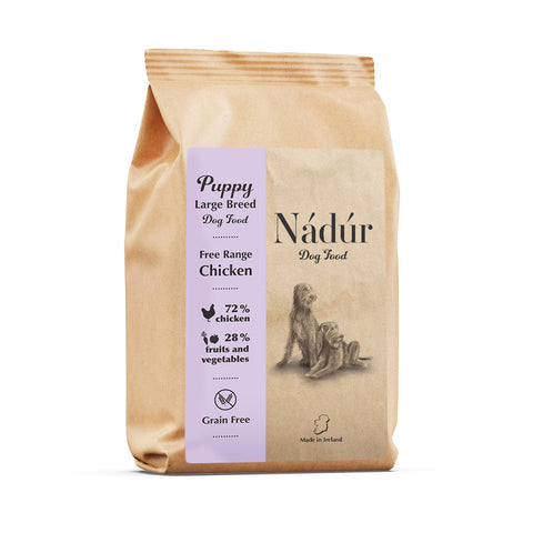 Nadur Superfood Large Breed Puppy Food bag - Made in Ireland