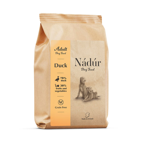 Nadur Superfood Duck Adult Dog Food bag - Made in Ireland